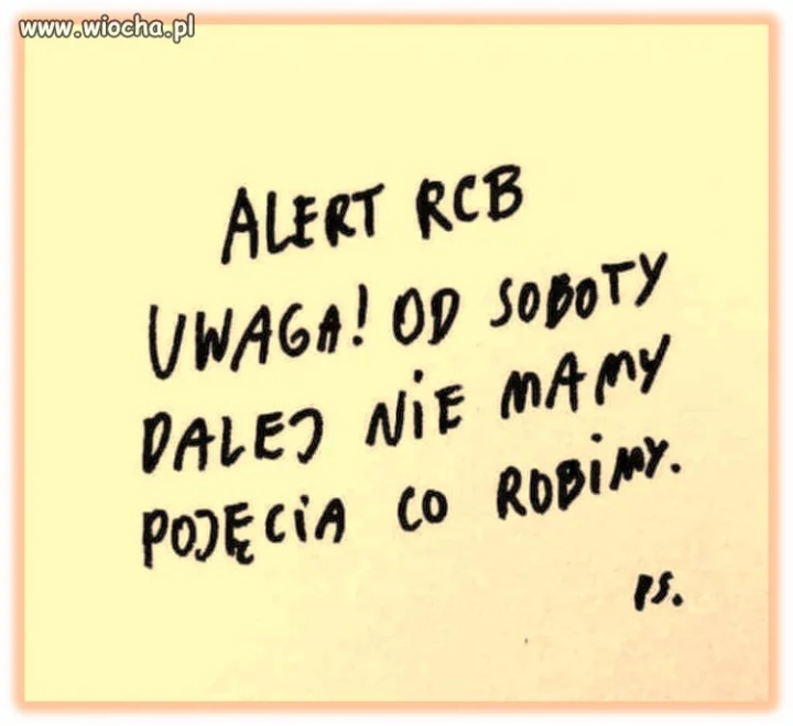 Alert RCB na ten weekend...