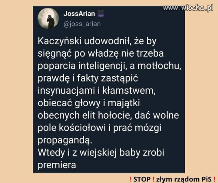 Takie są te jego metody ...