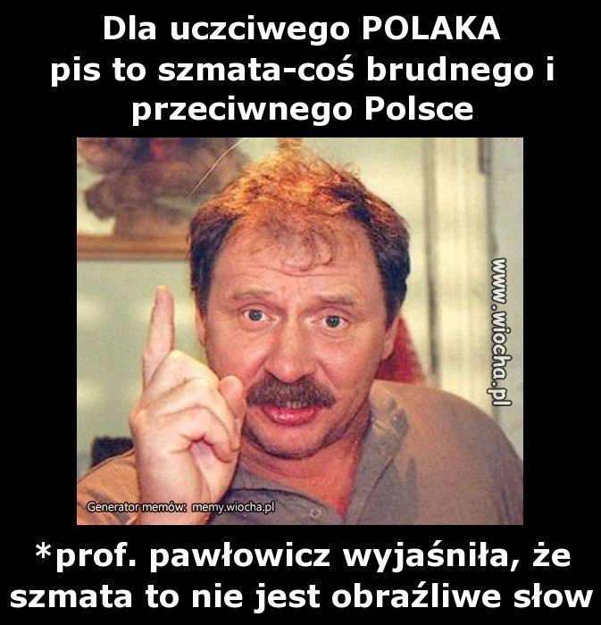 Dla uczciwego POLAKA