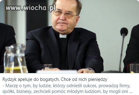 Bo z emerytur i od pisu mu mało