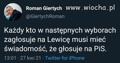 Nawet Giertych napisał co myśli