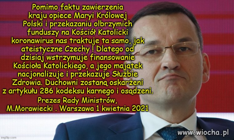 Dziękujemy ,Panie Premierze!