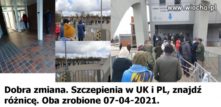 Szczepienia 2021, dobra zmiana
