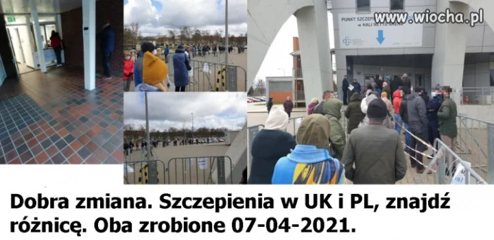 Szczepienia 2021, dobra zmiana