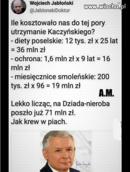 Kosztowny  truteń...