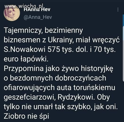 Szukają afery przykrywającą afere opajtka