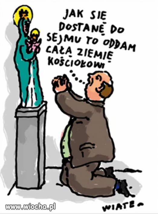 Tylko sekta kościoła gwarantuje karierę polityczna