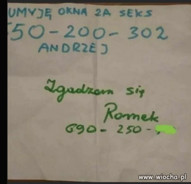 Ogłoszenie 