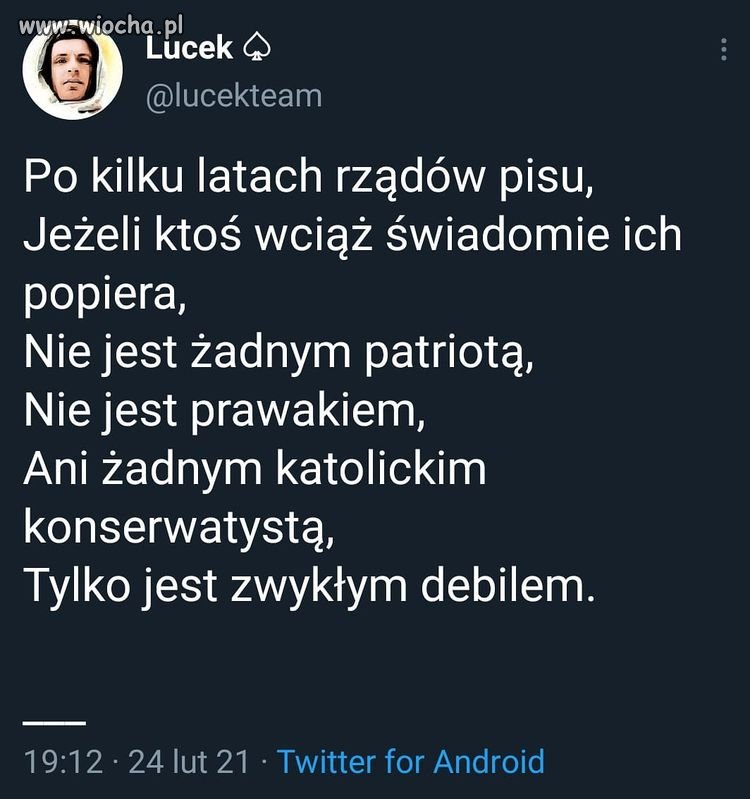 To elektorat pisu