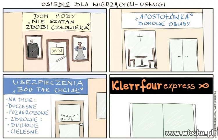 Organizujemy sieć usług na osiedlu tylko katolickim