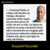 Trafna uwaga dla tych nadal oślepionych...