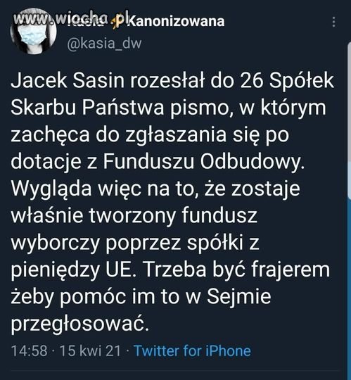 I po to im właśnie te pieniądze