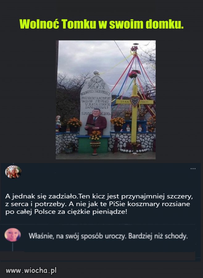 Wolnoć Tomku w swoim domku.
