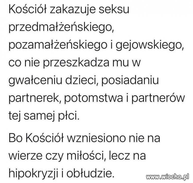 Kościół katolicki w pigułce
