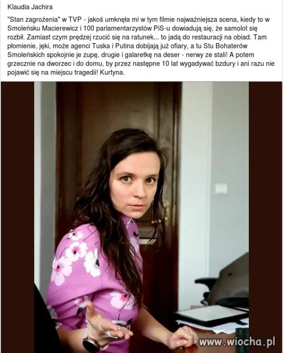 Jeszcze na chwilę powrócę do tego tematu