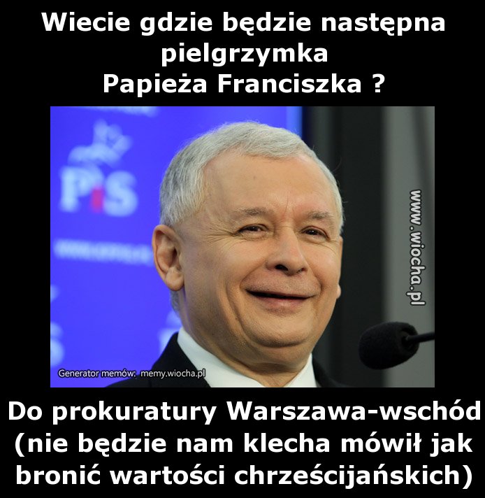 Wiecie gdzie będzie następna pielgrzymka 