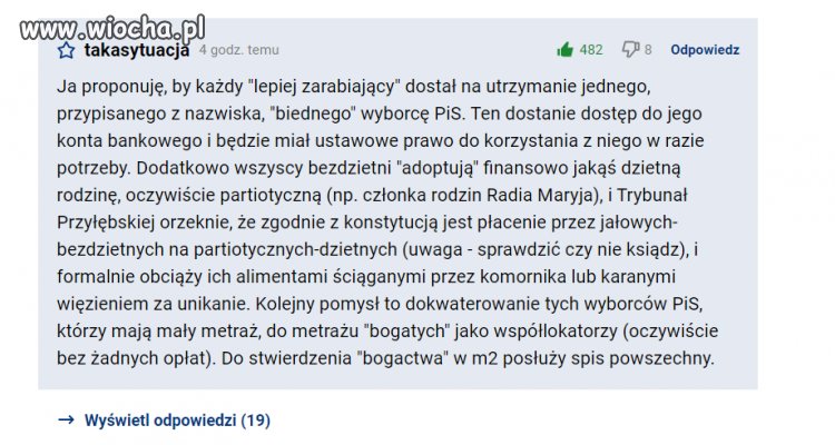 Pomysł na modyfikację programu 500+  