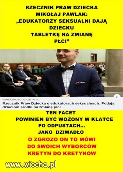 Dziwadło PiSu...i sekty kościoła.