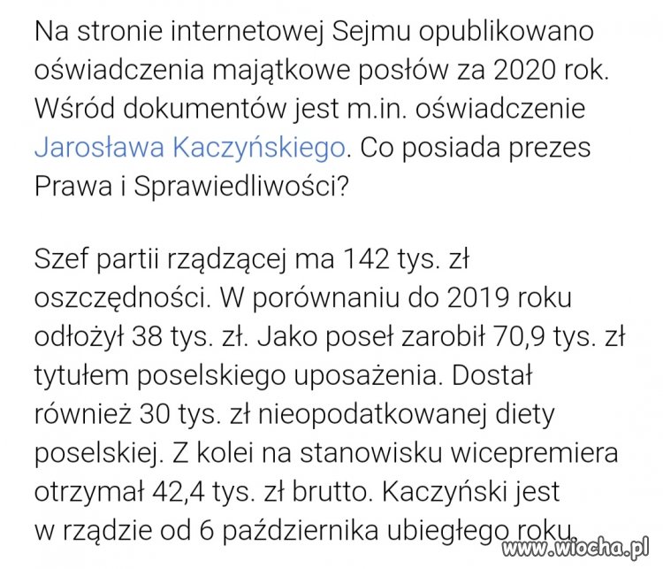 Ja się pytam za co oni dostają kasę?