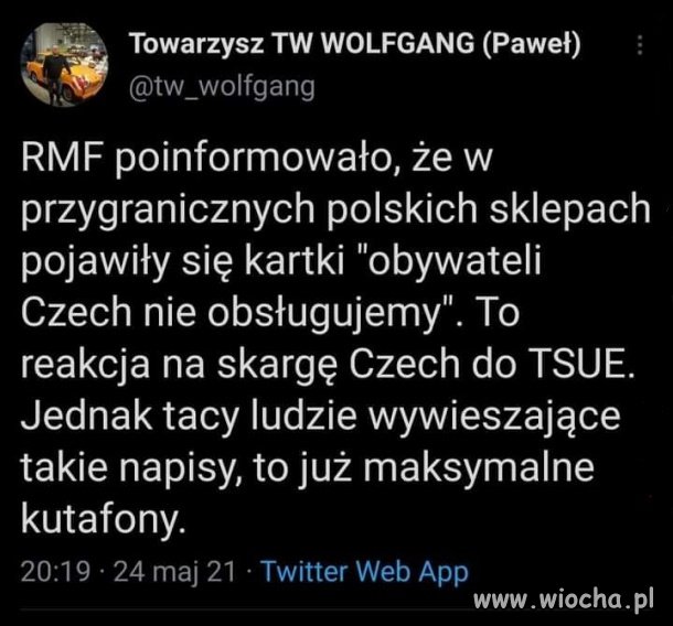 Szukacie wroga tam gdzie go niema 