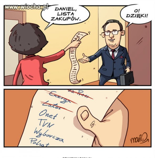 Kaczyński wysłał Obajtka na zakupy...
