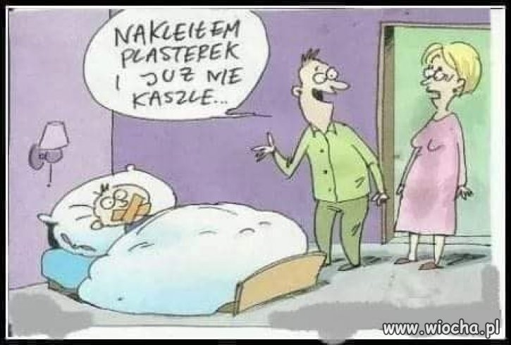 Plaster na kaszel...