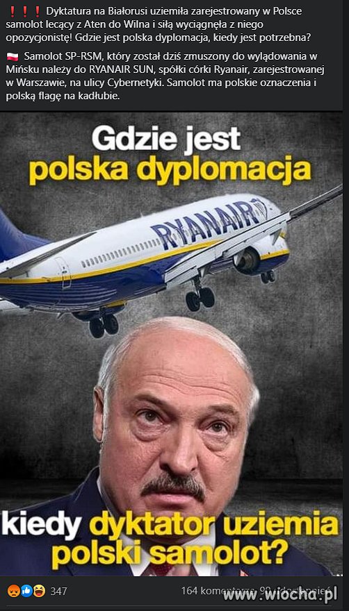 Głębokie zaniepokojenie