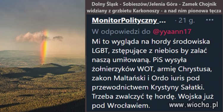 Tęcza? To atak na Polskę, na Kościół, na wartości...