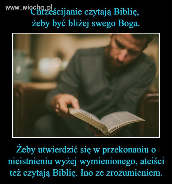 Niby lektura ta sama. A jednak ...
