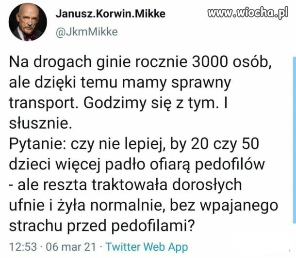 Idol mądrych inaczej...
