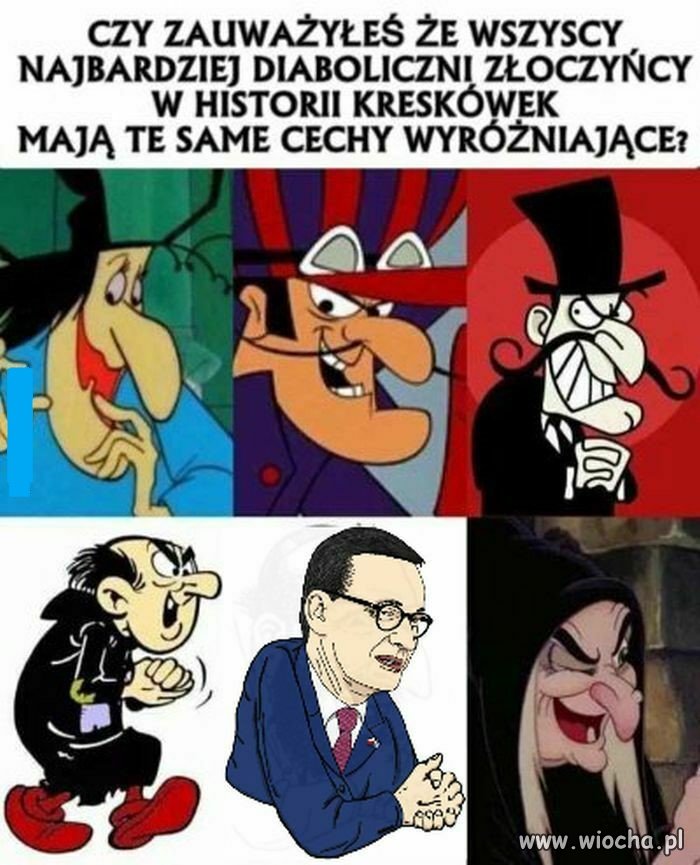 Złoczyńcę rozpoznasz od razu