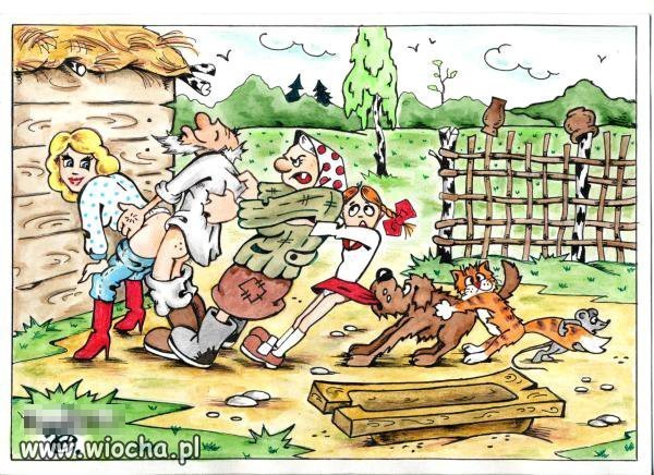 Zasadził dziadek rzepkę