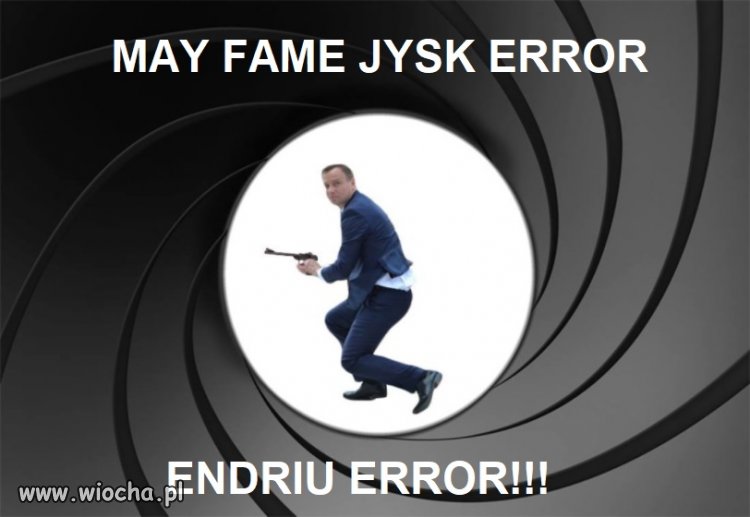 Błąd. To tylko błąd.