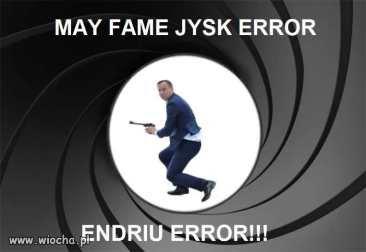 Błąd. To tylko błąd.