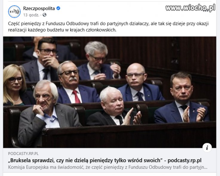 Piękne zdjęcie! Dwóch klaszcze, reszta przelicza.