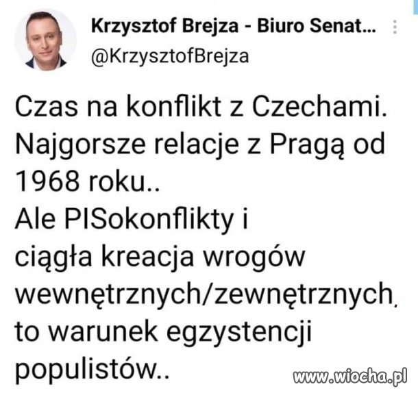 A z kim polska nie ma konfliktu ?