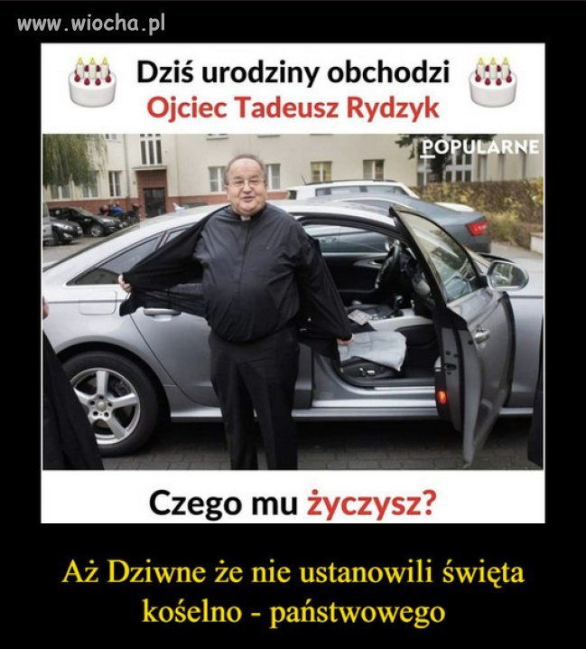 Dziś święto miłośnika wdowiego grosza...RYDZYKA!