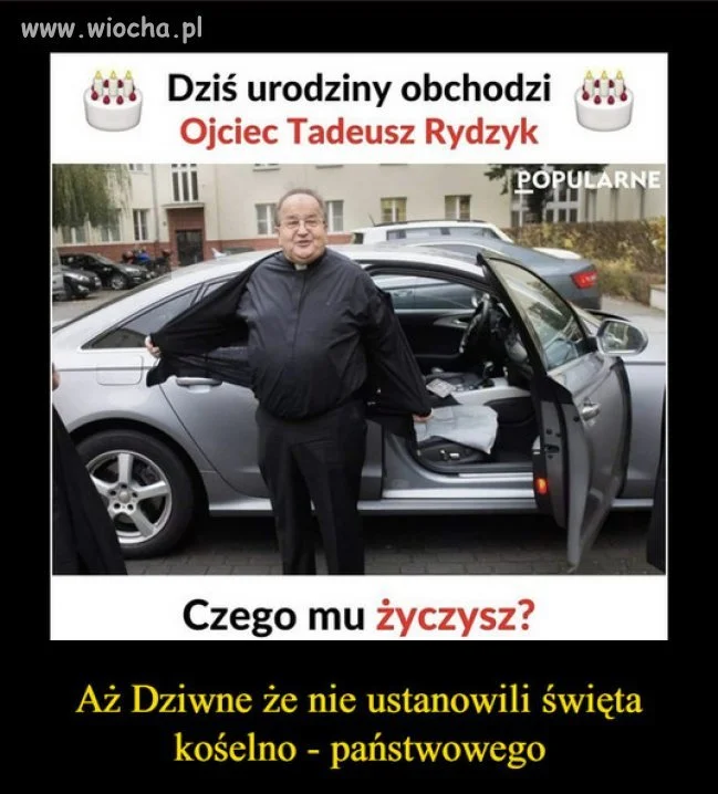 Dziś święto miłośnika wdowiego grosza...RYDZYKA!