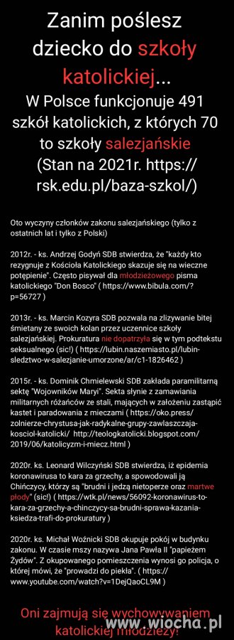 Salezjanie i szkoły katolickie