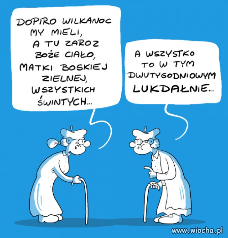 Dopiero dwa tygodnie  lockdownu