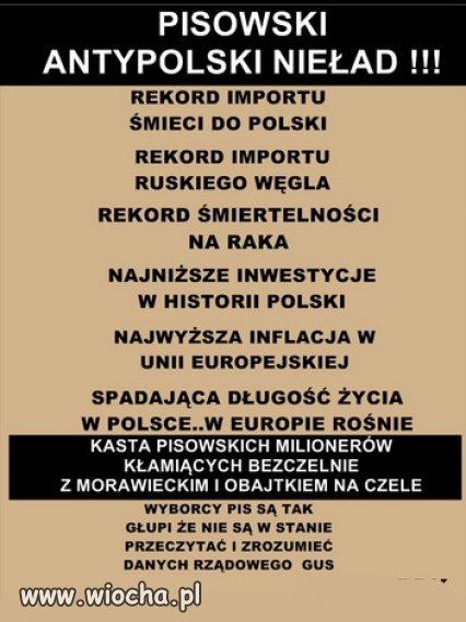 Dobre Zmiany PiSu?