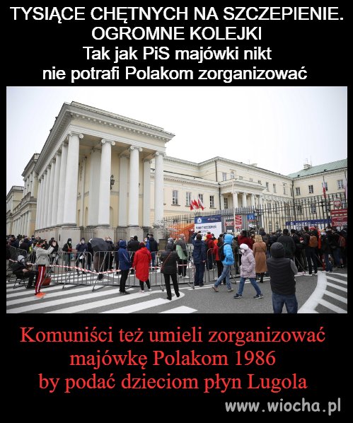 Rząd nam umie majówkę zorganizować 