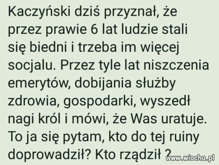 Mógł dodać