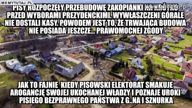 Mają to za czym głosowali
