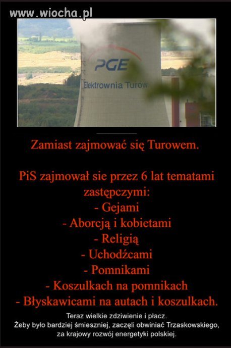 PiS zajmowal sie przykrywaniem wlasnych afer...