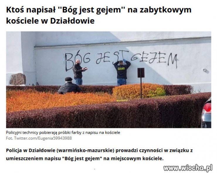 Cała dzia(ł)dowska policja stanęła na rozkaz do boju