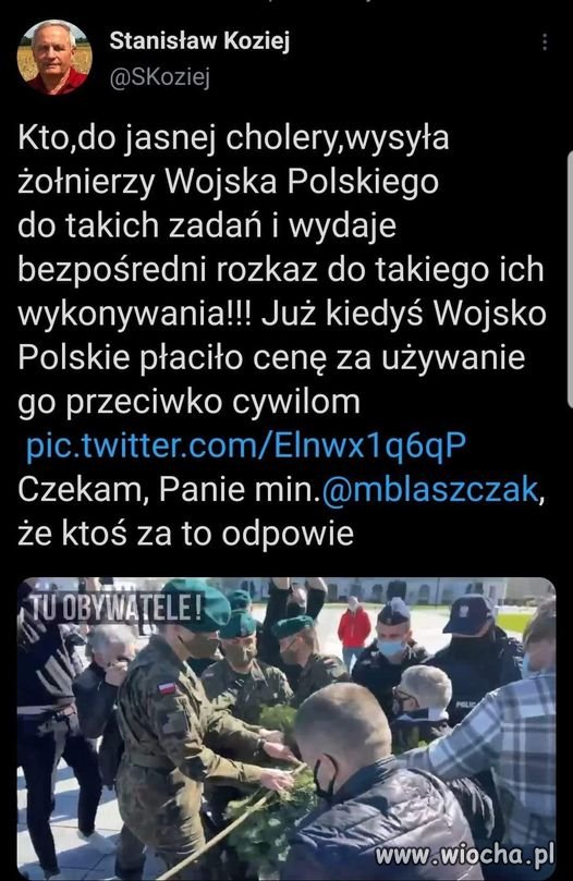 To jeszcze wojsko