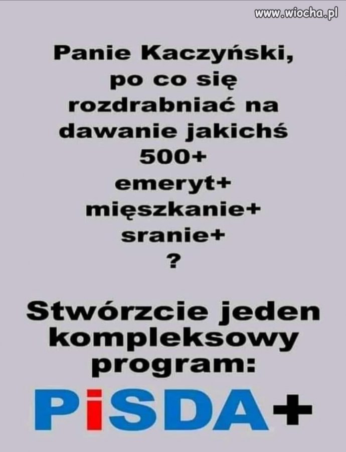 Taka propozycja ...