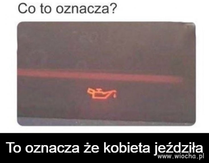 Po czym poznać samochód kobiety ? 