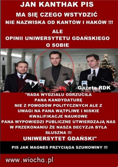 Wszyscy ludzie PiSu Kaczyńskiego, mierni ale wierni!